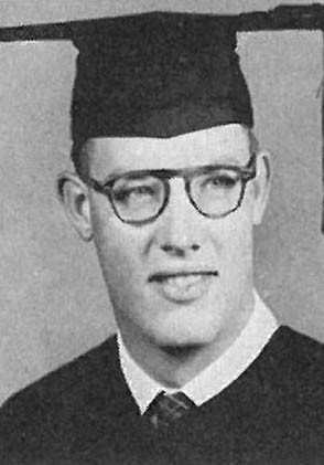 Richard Dodge, in his 1954 graduation photo from Wichita State. His estate gift of $1.2 million will support WSU chemistry students, faculty and research.