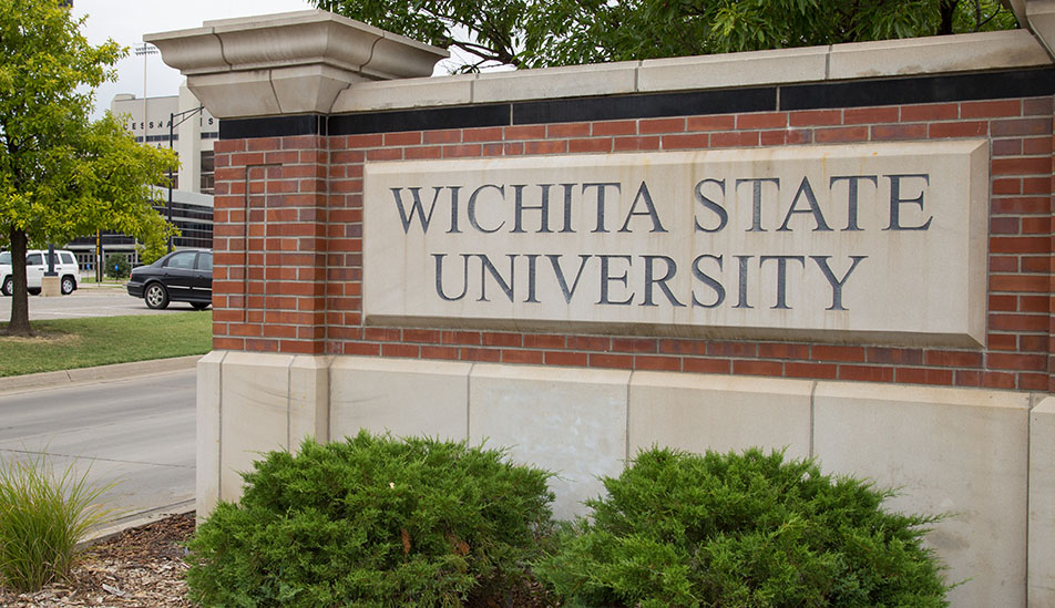 Wichita State University Welcome Sign