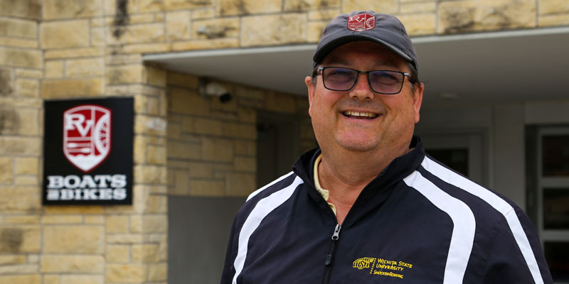 Calvin Cupp, head coach of Shocker Rowing