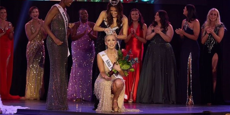 Courtney Wages is crowned Miss Kansas 2023