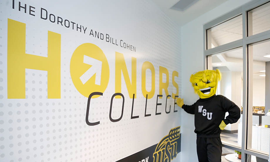 WU by the Wichita State University Dorothy and Bill Cohen Honors College office