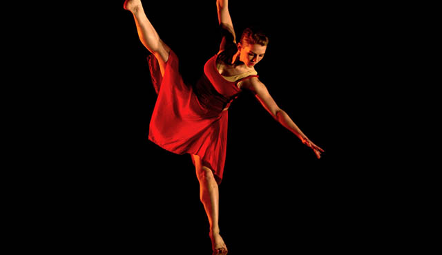 Wichita State Dance Student performing
