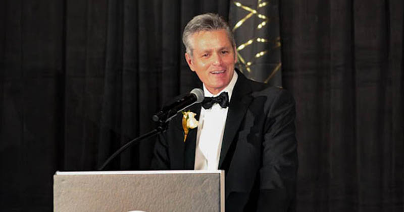 President Muma speaking at Fairmount Society Gala