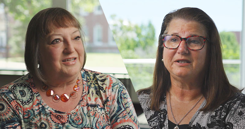 Louise and Deb Brinegar