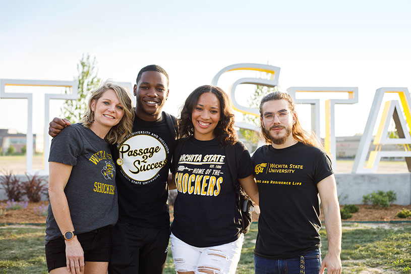 Wichita State University students