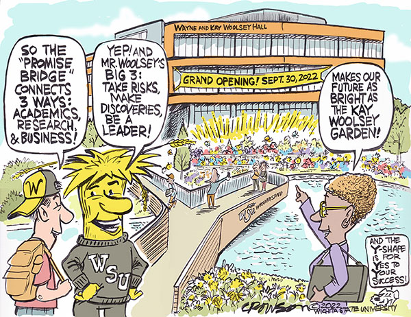 Crowson Woolsey promise bridge cartoon