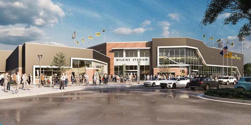 Wilkins Stadium Rendering